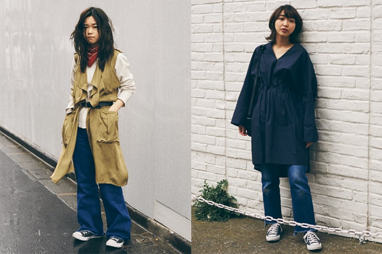 流行を欲張り！“デニムパンツ”で最先端スタイルに