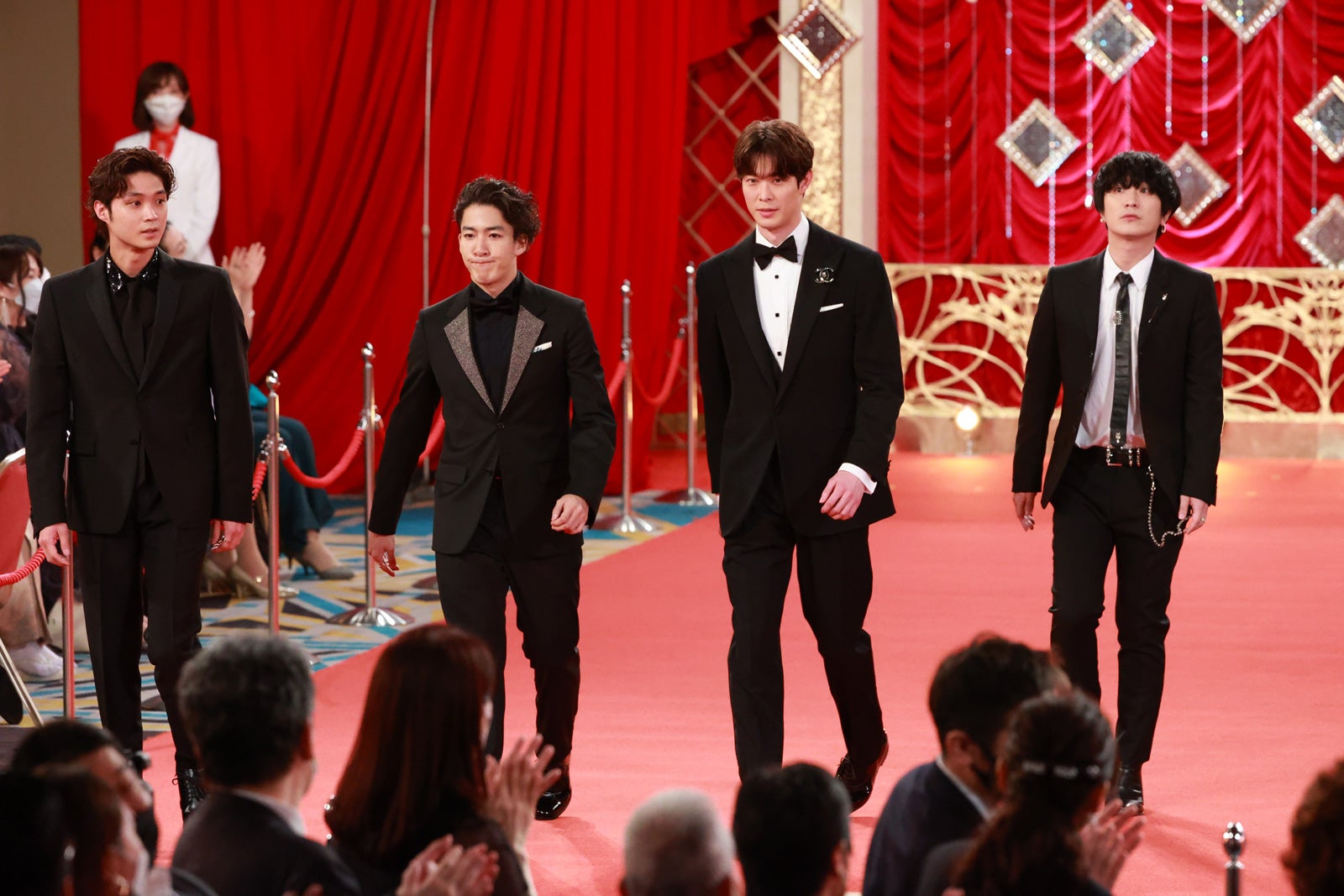 磯村勇斗、尾上右近、宮沢氷魚、Fukase（C）東京写真記者協会