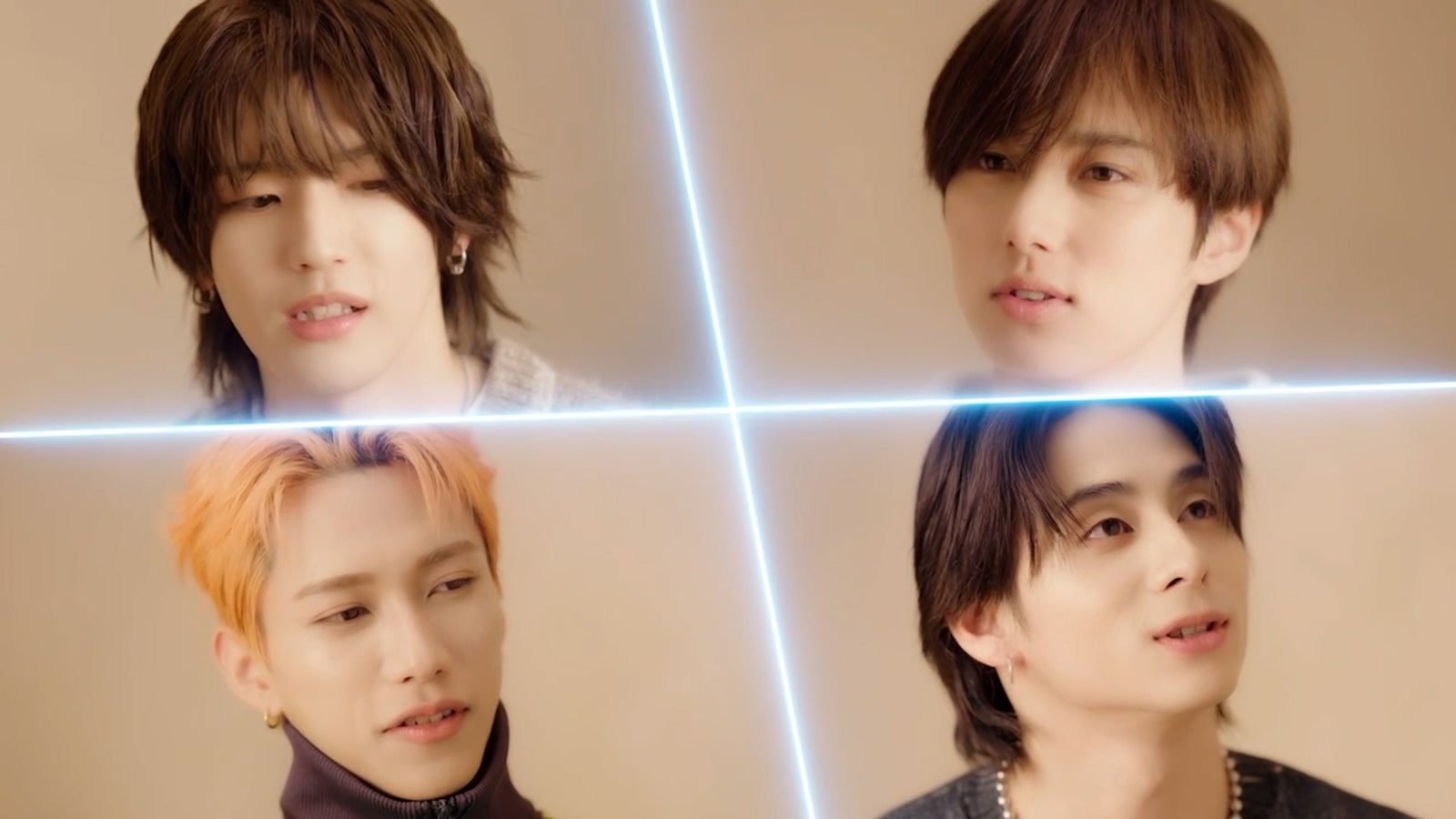 （上段左から）高塚大夢、尾崎匠海（下段左から）池崎理人、西洸人（C）2025「INI THE MOVIE『I Need I』」製作委員会