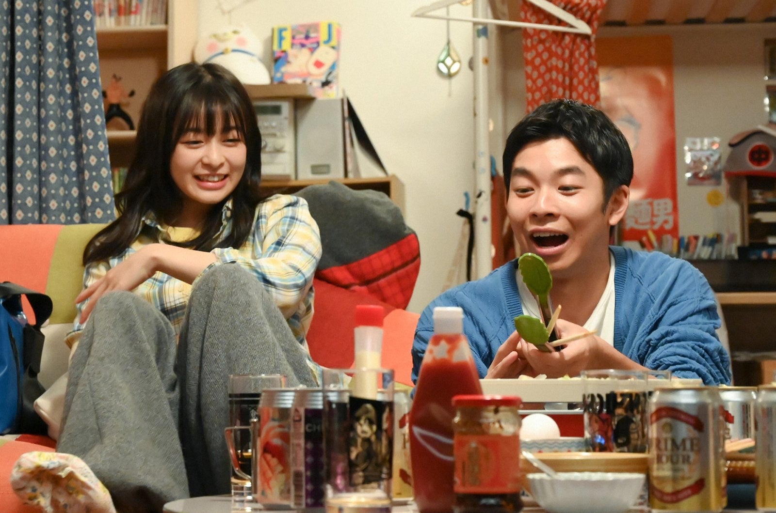 森七菜、仲野太賀／「この恋あたためますか」第3話より（C）TBS