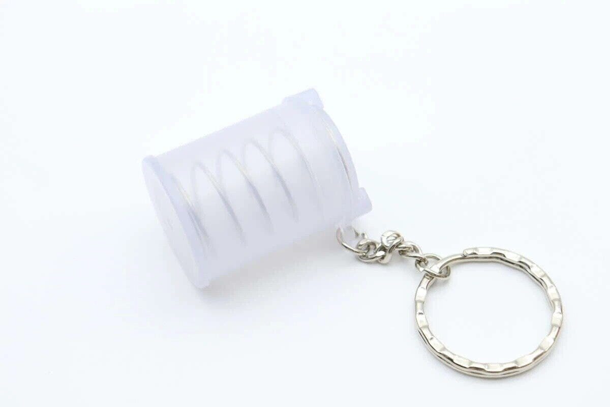 ダイソー コイン収納キーホルダー(バネ式) ダイソー コイン収納キーホルダー(バネ式)