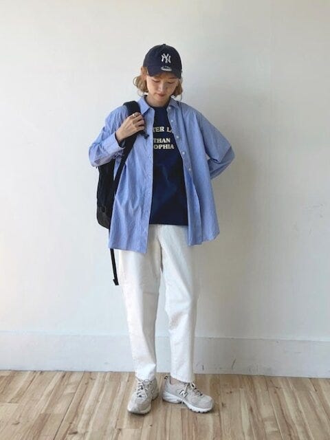 デニム　コーデ