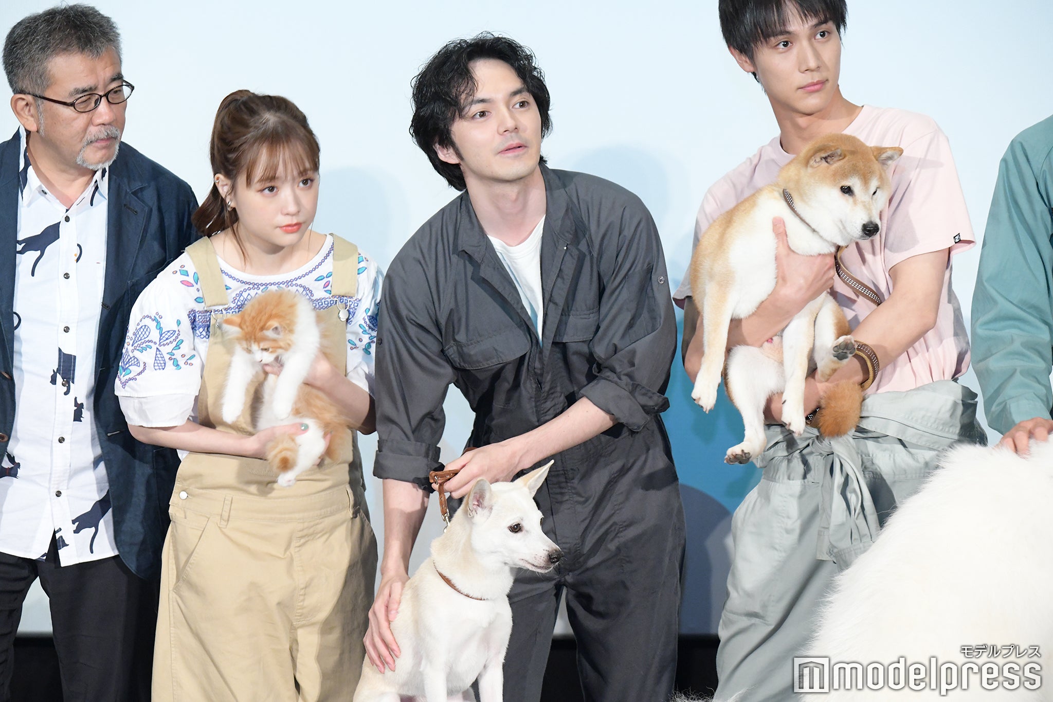 篠原哲雄監督、大原櫻子、林遣都、中川大志  （C）モデルプレス