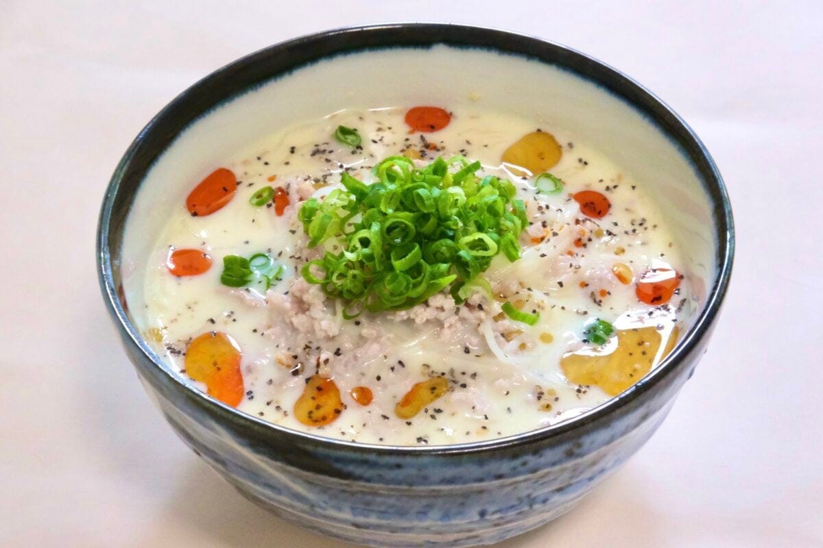 リュウジ 冷やし豆乳坦々そうめん