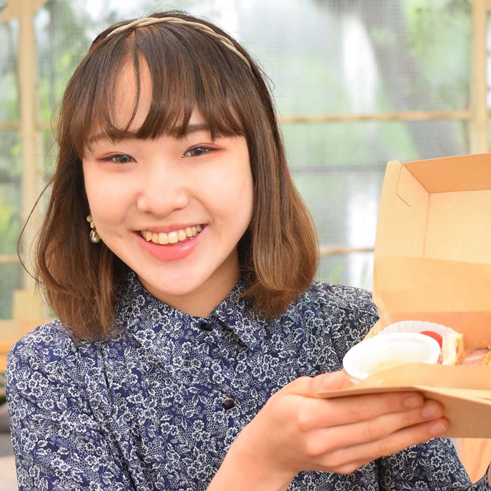 「MISS CIRCLE CONTEST 2021」Bブロックエントリー通過者：伊豫隅春乃さん（提供写真）