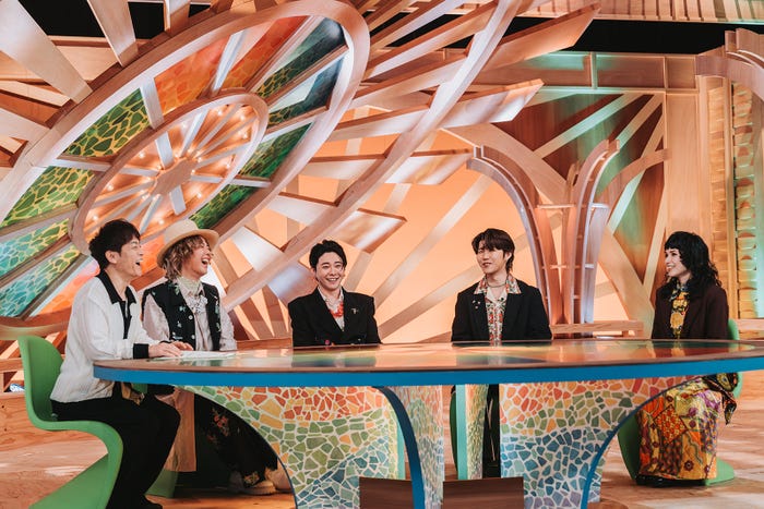 陣内智則、Mrs. GREEN APPLE、Superfly(C)TBS/撮影:もろんのん