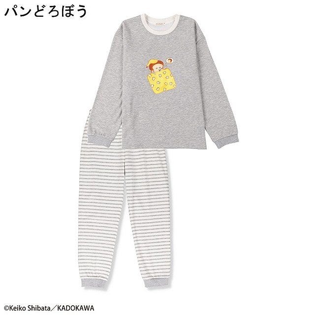 しまむら パンどろぼう トレーナー+パンツ しまむらのパンどろぼうトレーナー+パンツ2