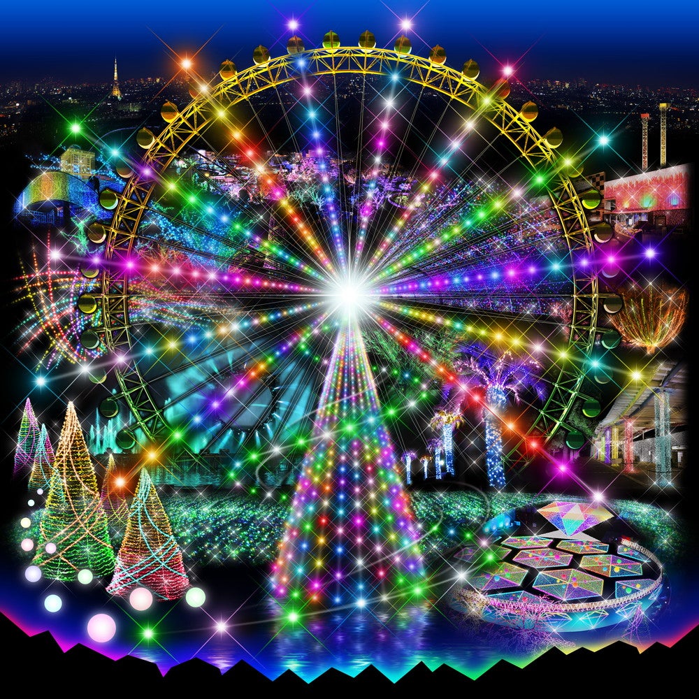 よみうりランド ジュエルミネーション 希望の輝き！～多様な光のシンフォニー～（C）MOTOKO ISHII LIGHTING DESIGN