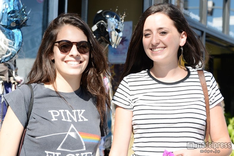 マリブにいたおしゃれ女子