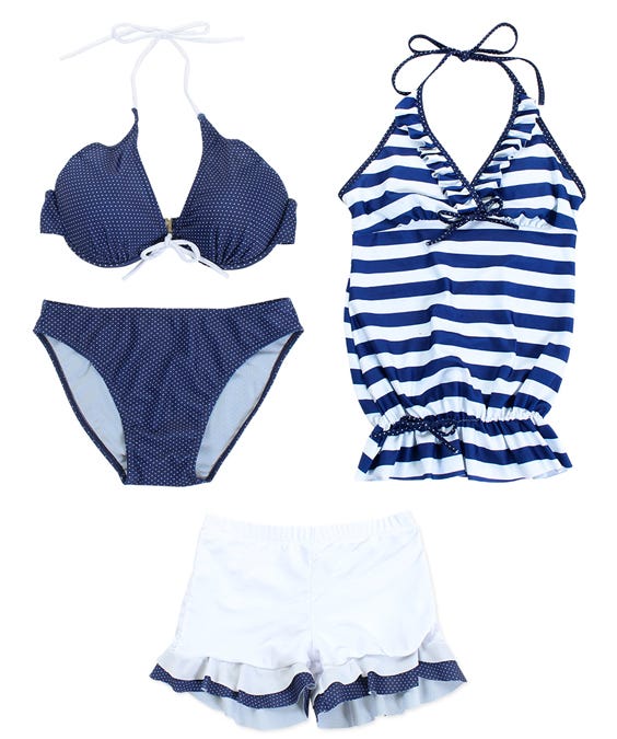 センターリボンビキニ「salus」 4,620円 (税込 4,990円)