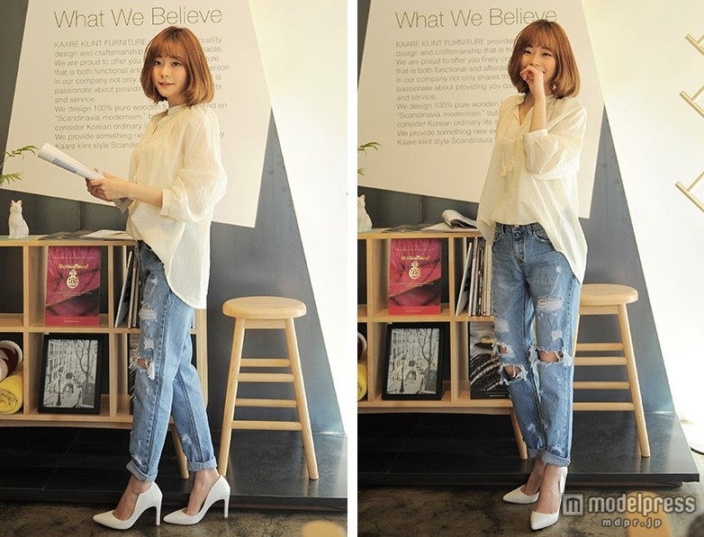 ライトウォッシュ　ボーイフレンドデニム「Netstar」4,400円（税込）