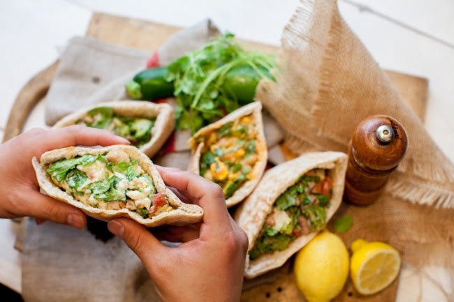 新メニュー「GB PITA」4種／画像提供：FTG Company