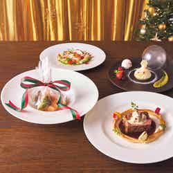 クリスマス・プレミアムコース※2024年11月7日(木)より/画像提供:ユニバーサル・スタジオ・ジャパン