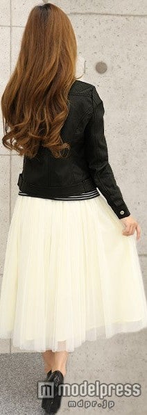 シングル黒ライダースジャケット「JEWELJAPAN」5,290円（税込）