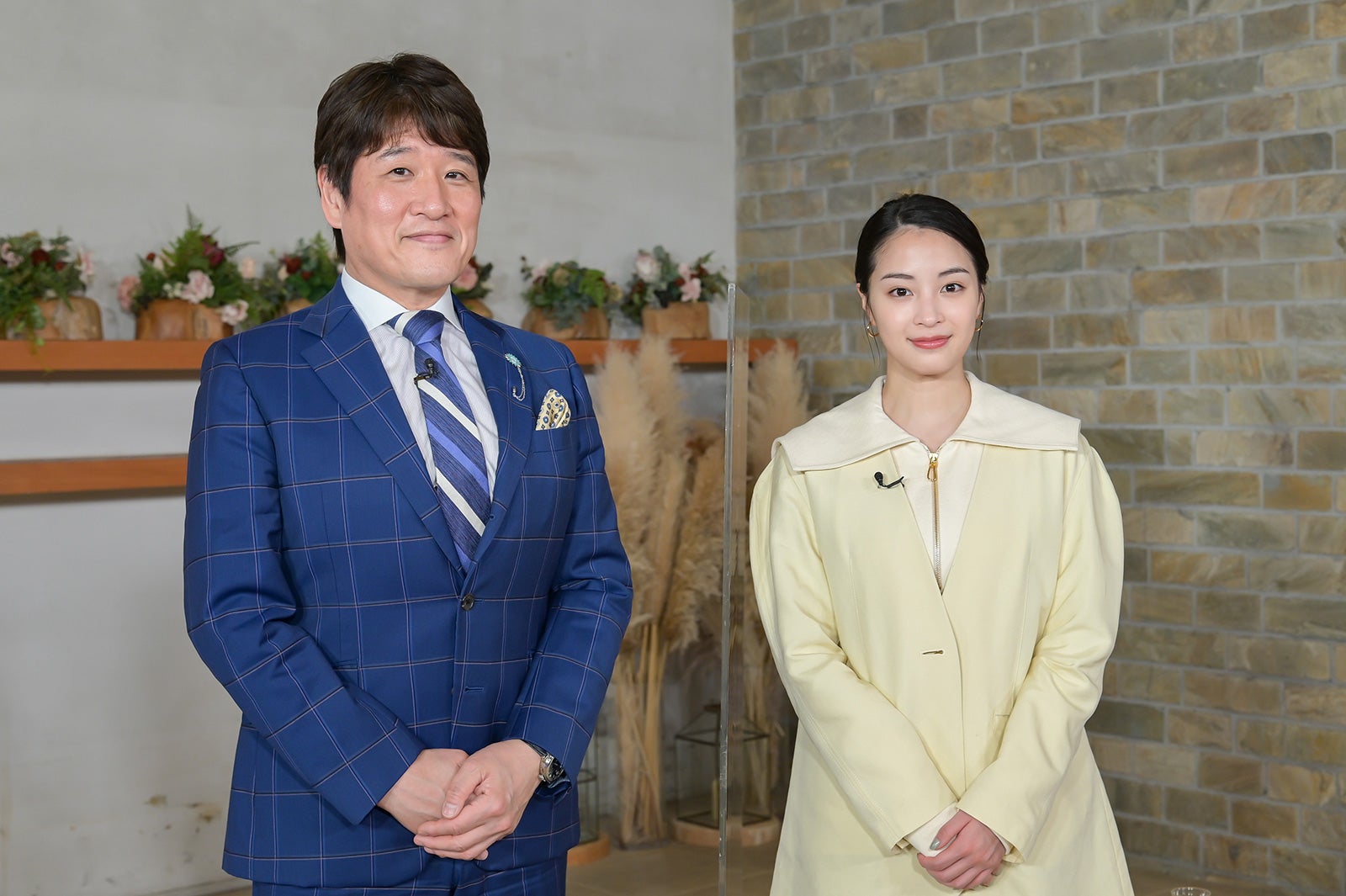 林修、広瀬すず（C）MBS