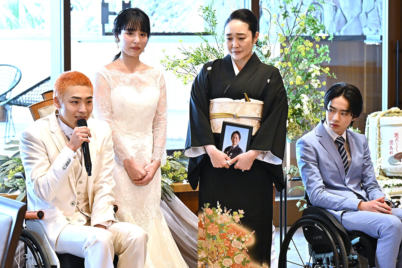 八村倫太郎、生越千晴、西尾まり、越山敬達「ＧＩＦＴ」第7話（C）TBS