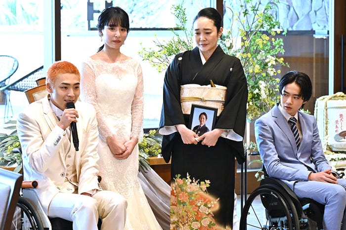 八村倫太郎、生越千晴、西尾まり、越山敬達「GIFT」第7話(C)TBS