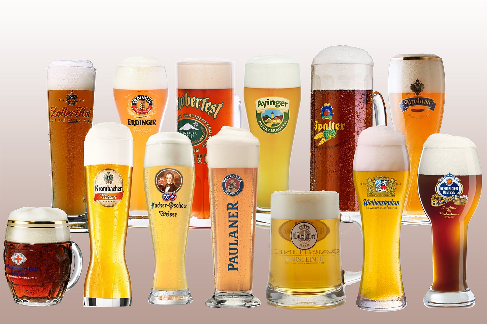 ドイツビール／画像提供：オクトーバーフェスト実行委員会