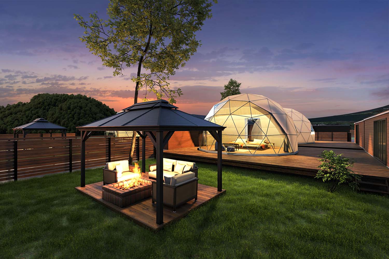 GLAMPISPA瀬戸内／画像提供：ブッキングリゾート