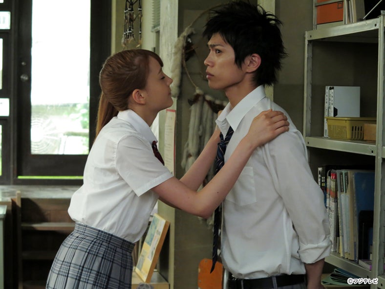 トリンドル玲奈 山本裕典／ドラマ「山田くんと7人の魔女」第3話より