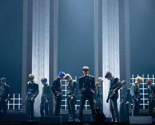 INI、“20歳”松田迅からサプライズ 髪色続々チェンジで新たな美しさ放つ<MTV VMAJ 2022>