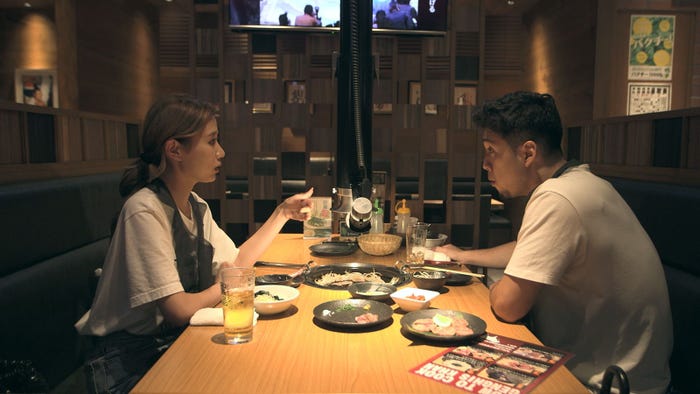 凌、愛華「TERRACE HOUSE TOKYO 2019-2020」19th WEEK (C)フジテレビ/イースト・エンタテインメント