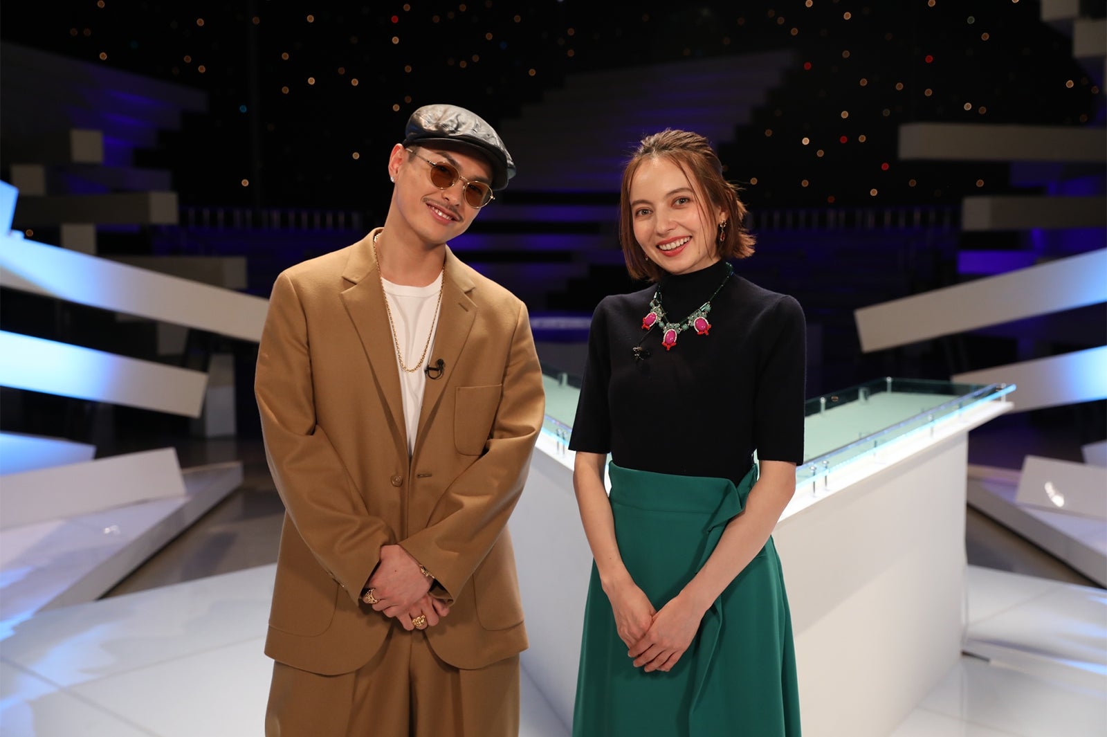 今市隆二、ベッキー／音楽番組「LOVE or NOT♪」より（提供画像）