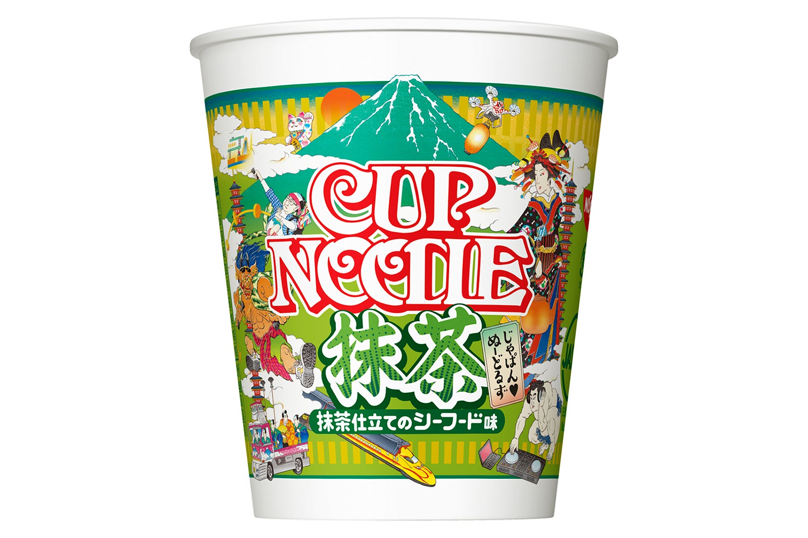 カップヌードル史上初、抹茶仕立てのフレーバー登場
