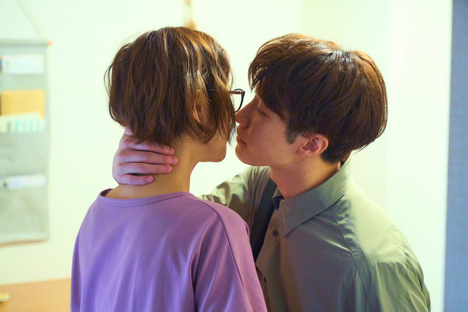 中村アン、渡辺翔太「青島くんはいじわる」第6話より（C）テレビ朝日