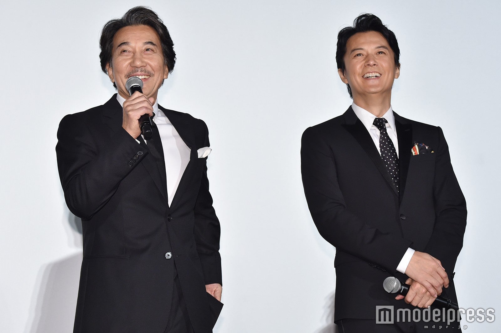 役所広司、福山雅治 （C）モデルプレス