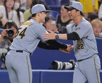 阪神・木下のプロ初勝利 福岡舞鶴・恩師が祝福「1番打者で使いたい選手」「藤川監督のような剛球でたくさんのファン魅了して」