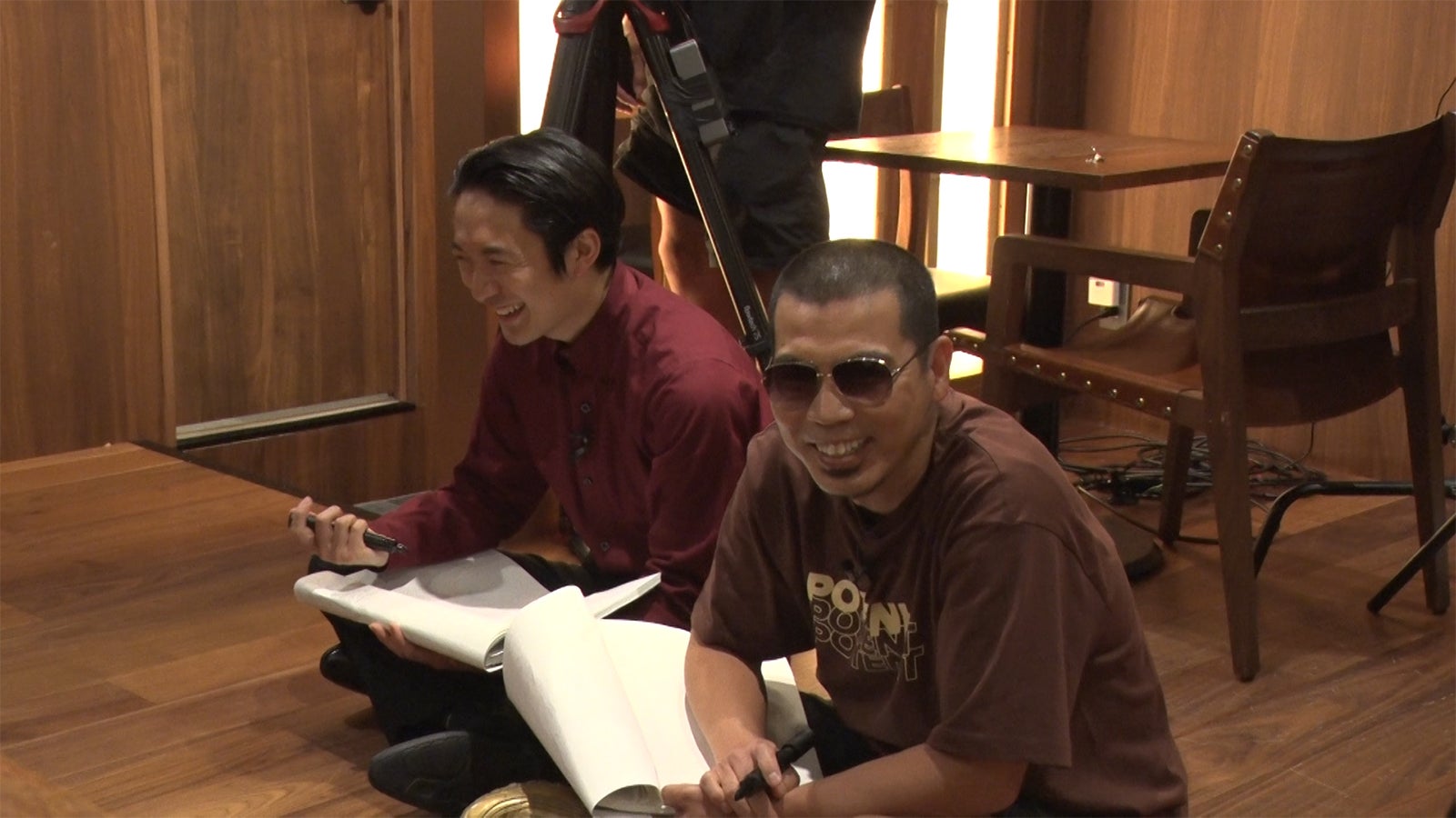 友田オレ、川原克己（提供写真）