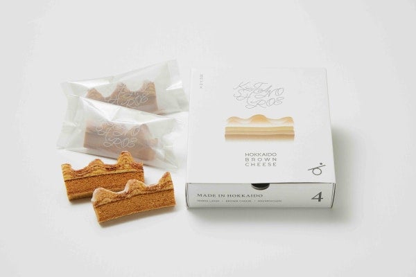 北海道産ブラウンチーズ使用のバームクーヘン「北のシロエ」発売