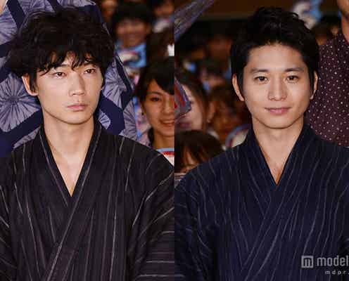 綾野剛の“甘い言葉”に歓声 向井理がツッコミ