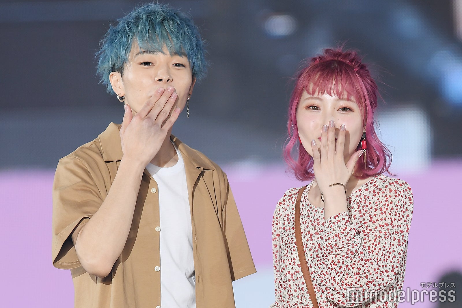 M君＆ふくれな（えむれな） （C）モデルプレス