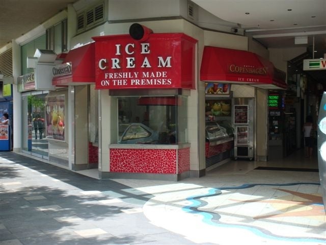 ロイヤルコペンハーゲンアイスクリーム／画像提供：ゴールドコースト観光局