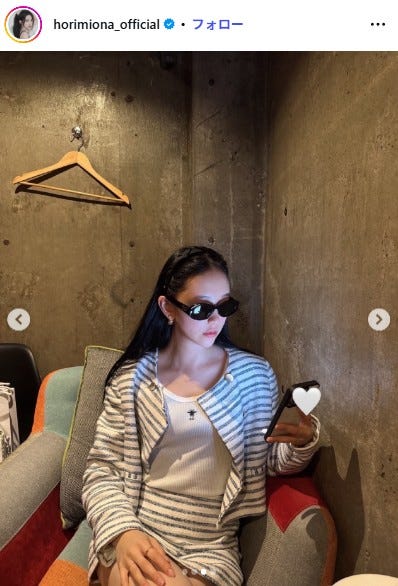 堀未央奈Instagramより