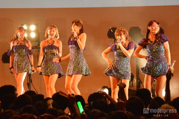 圧巻パフォーマンスを披露した℃-ute