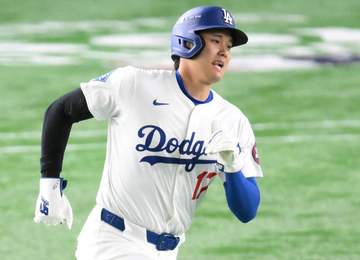 大谷翔平が激走連発でドジャース勝ち越し！3カ月振り二盗→フリーマンの右前打で一気に本塁へスライディング生還