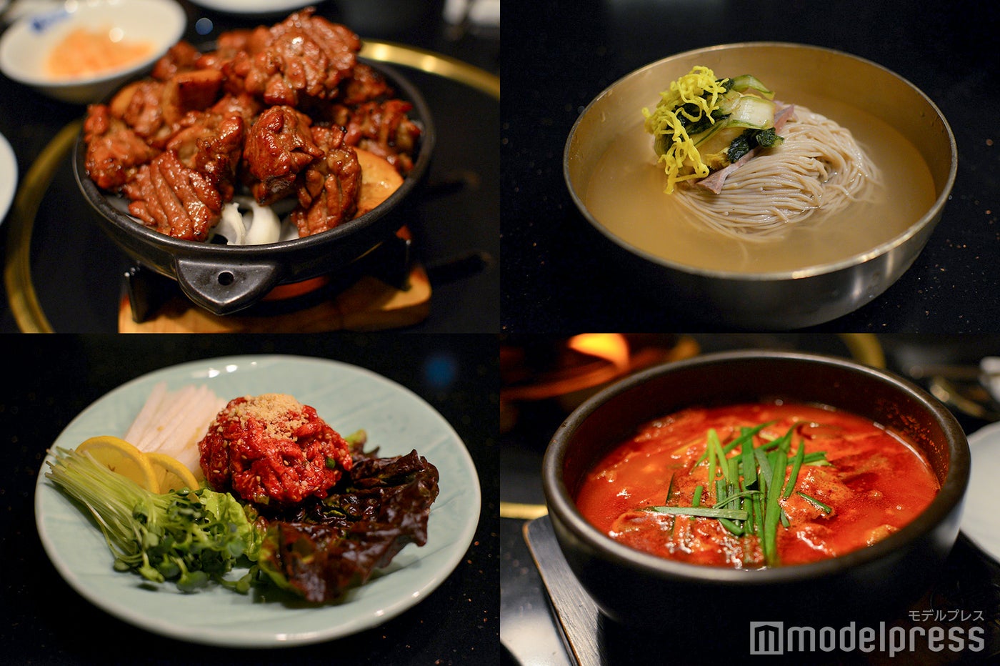 「プラザ」には多数の韓国料理屋が（C）モデルプレス