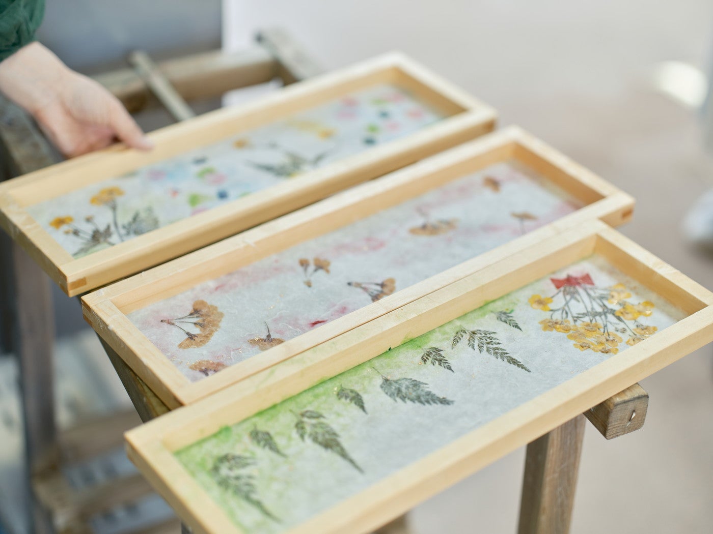 染料で色付けすると、より華やかで素敵な出来上がりに／提供画像