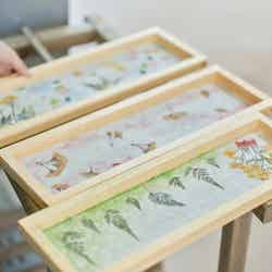 染料で色付けすると、より華やかで素敵な出来上がりに/提供画像