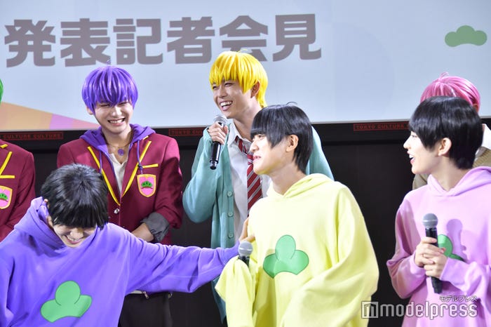 木村優良のコメントに笑うキャスト陣(C)モデルプレス