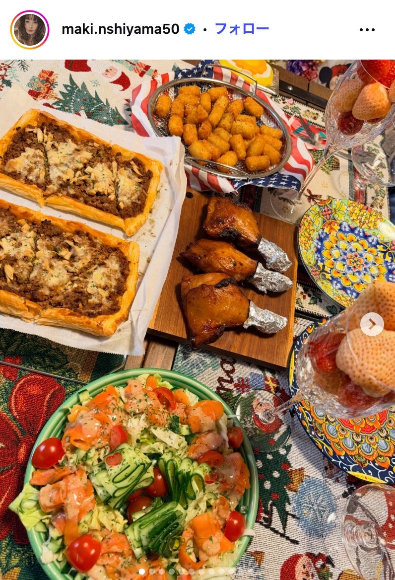 西山茉希Instagramより