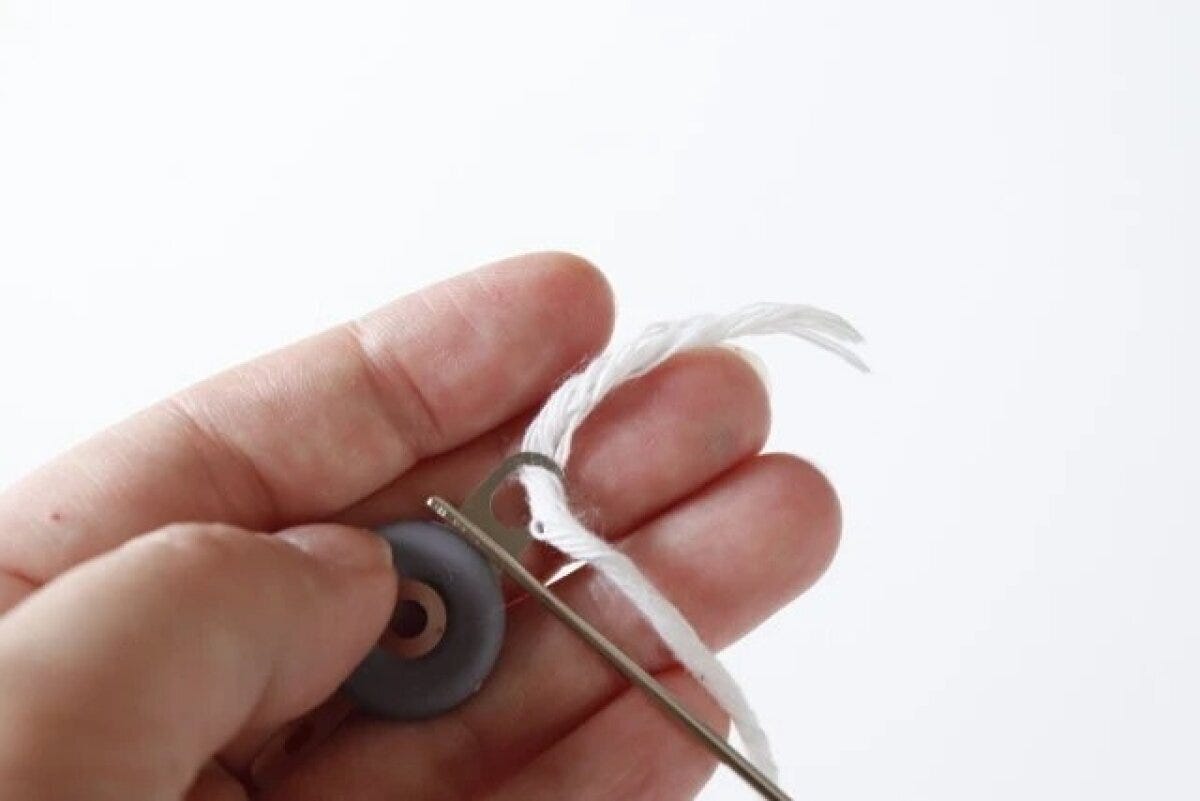 ダイソー　ヤーンスレダー　使用例