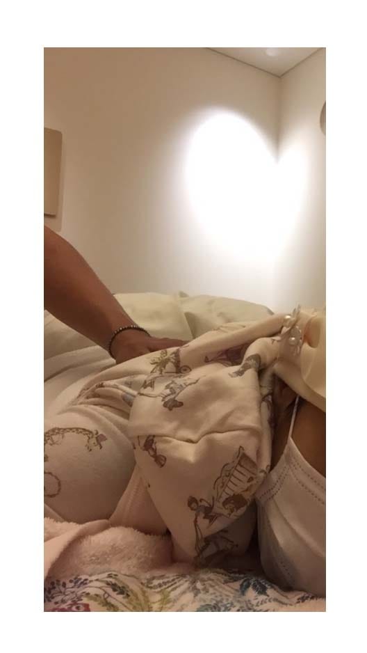 ハート型の光にブログ読者が注目/小林麻央公式ブログ(Ameba)より