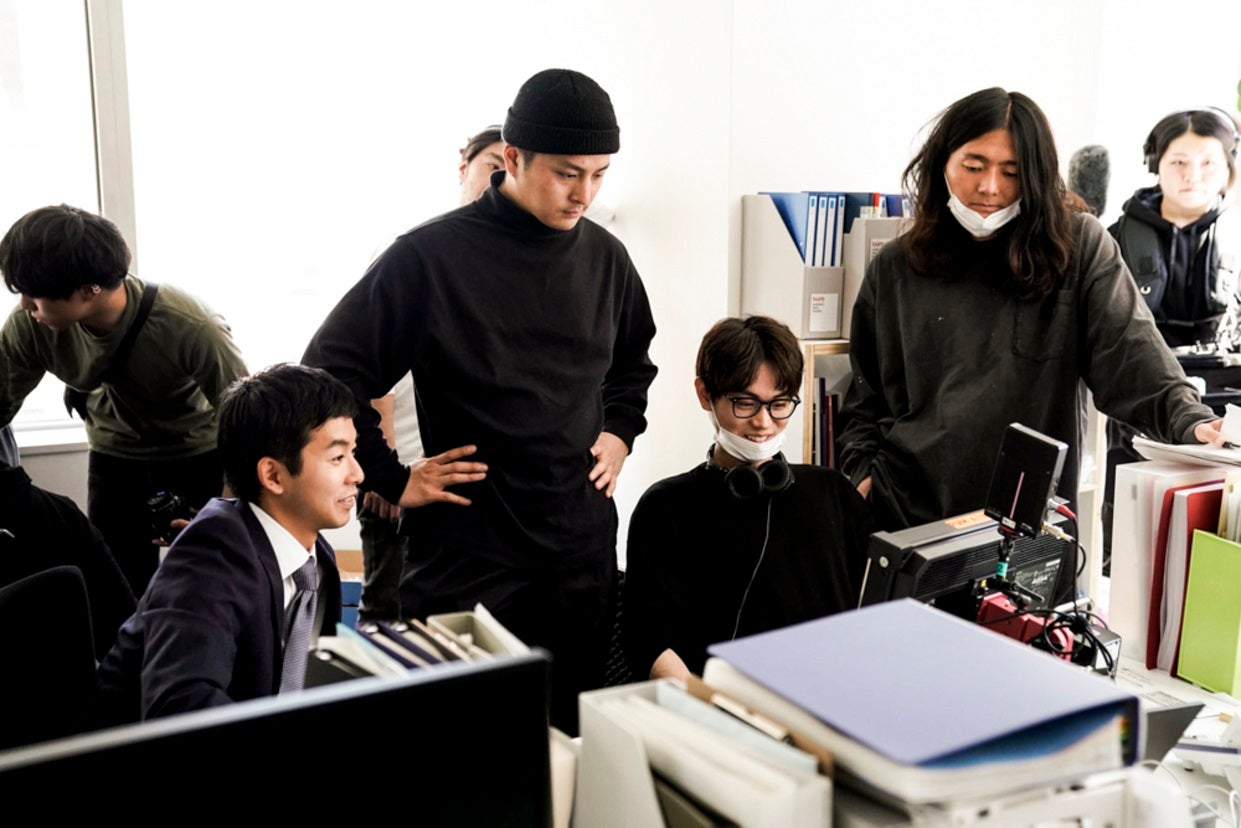 撮影中の様子（提供画像）