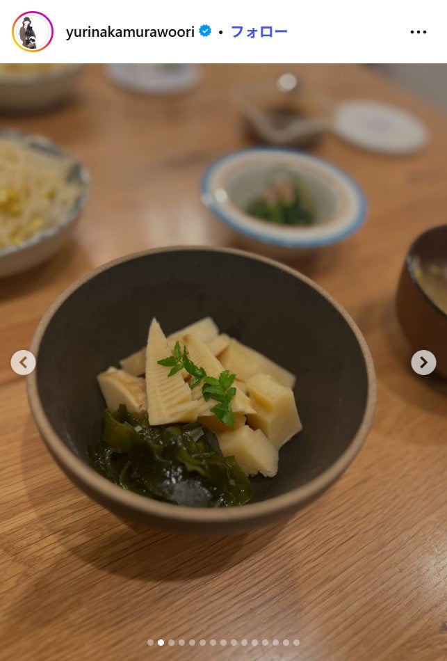 中村ゆりInstagramより
