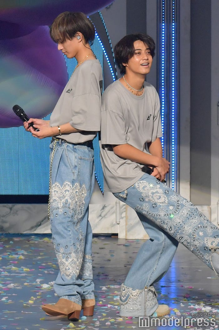 永瀬廉、高橋海人「King & Prince LIVE TOUR 2023 ~ピース~」(C)モデルプレス