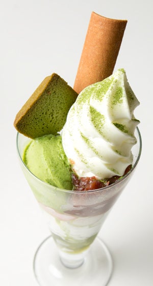 抹茶館パフェ￥900／画像提供：クリエイト・レストランツ